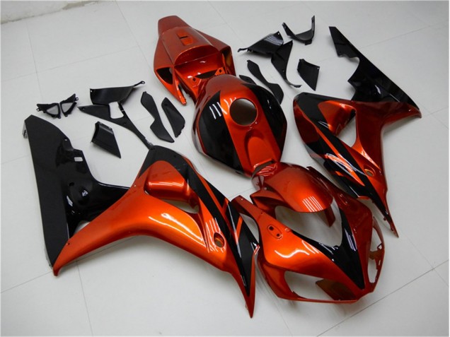 Carene Honda CBR 1000 RR 06-07 - Arancia Nero Carene Honda CBR 1000 RR 06-07 - Arancia Nero