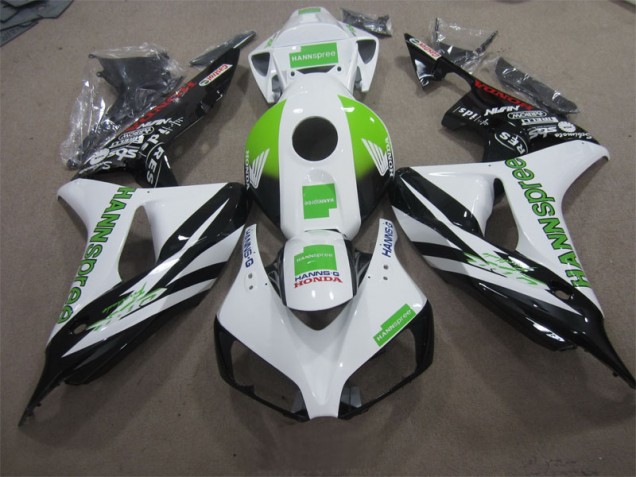 Carene Honda CBR 1000 RR 06-07 - Bianco Verde Hannspree Carene Honda CBR 1000 RR 06-07 - Bianco Verde Hannspree