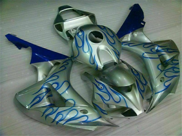 Carene Honda CBR 1000 RR 06-07 - Blu Fiamma Argento Carene Honda CBR 1000 RR 06-07 - Blu Fiamma Argento