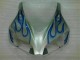 Carene Honda CBR 1000 RR 06-07 - Blu Fiamma Argento Carene Honda CBR 1000 RR 06-07 - Blu Fiamma Argento