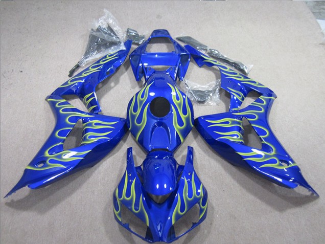 Carene Honda CBR 1000 RR 06-07 - Blu Verde Fiamma