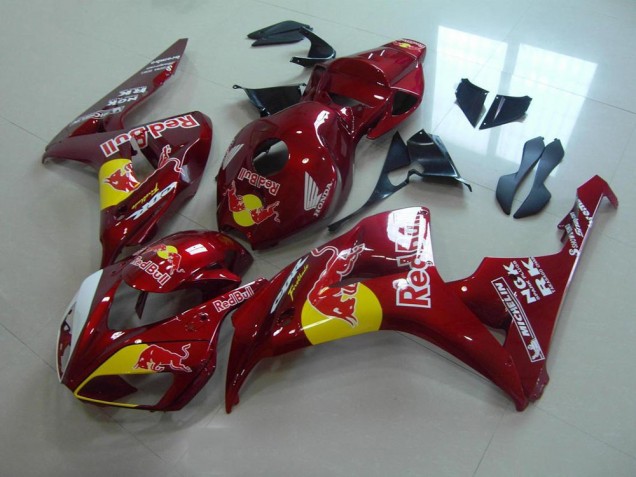 Carene Honda CBR 1000 RR 06-07 - Caramella Rosso Red Bull Carene Honda CBR 1000 RR 06-07 - Caramella Rosso Red Bull