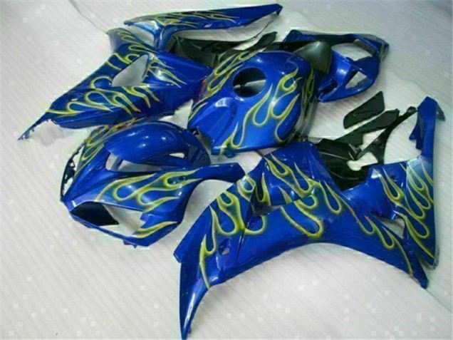 Carene Honda CBR 1000 RR 06-07 - Giallo Fiamma Blu Carene Honda CBR 1000 RR 06-07 - Giallo Fiamma Blu