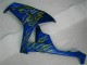 Carene Honda CBR 1000 RR 06-07 - Giallo Fiamma Blu Carene Honda CBR 1000 RR 06-07 - Giallo Fiamma Blu