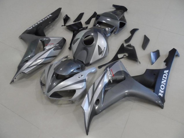 Carene Honda CBR 1000 RR 06-07 - Grigio Argento & Nero Opaco Carene Honda CBR 1000 RR 06-07 - Grigio Argento & Nero Opaco
