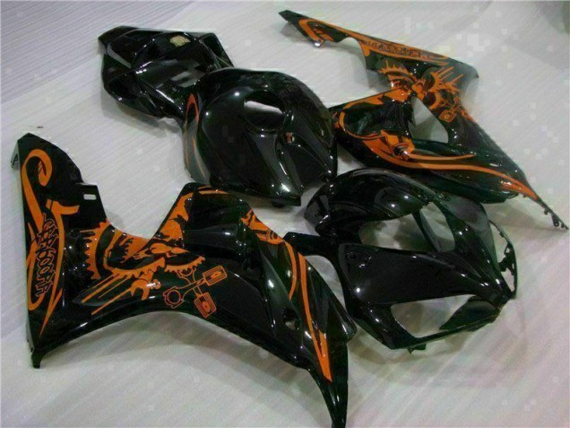 Carene Honda CBR 1000 RR 06-07 - Marrone Nero Carene Honda CBR 1000 RR 06-07 - Marrone Nero