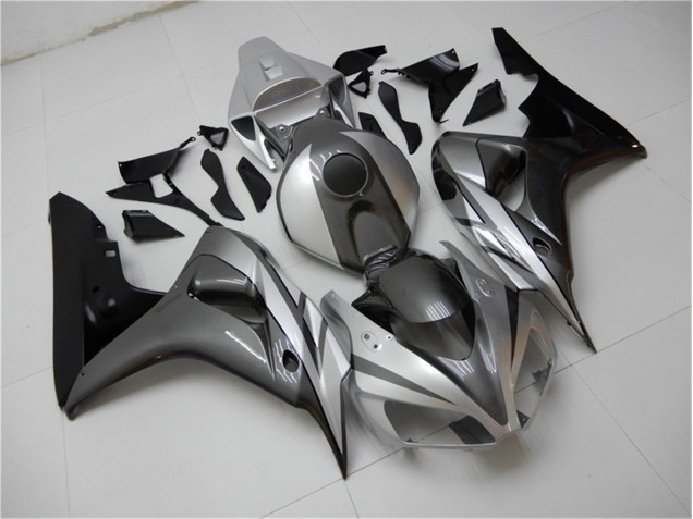 Carene Honda CBR 1000 RR 06-07 - Nero Argento Grigio Carene Honda CBR 1000 RR 06-07 - Nero Argento Grigio