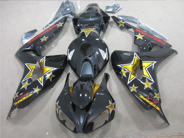 Carene Honda CBR 1000 RR 06-07 - Nero Giallo ENERGY Drink
