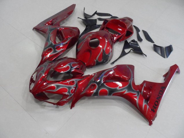 Carene Honda CBR 1000 RR 06-07 - Rosso Argento Fiamma