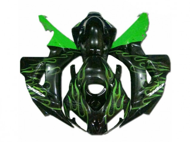 Carene Honda CBR 1000 RR 06-07 - Verde Fiamma Nero