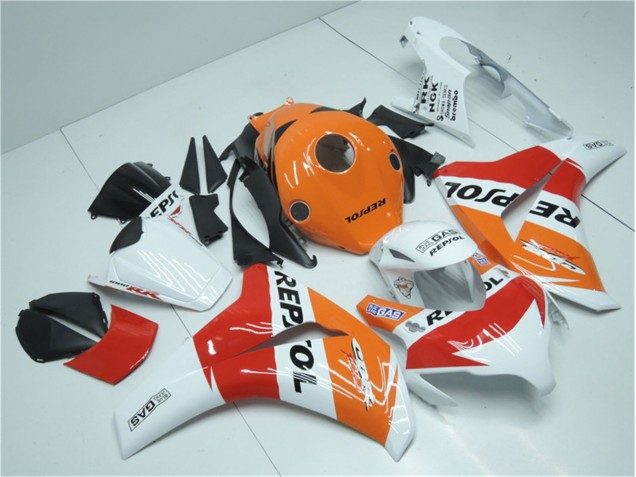 Carene Honda CBR 1000 RR 08-11 - Arancia Bianco Rosso Repsol Carene Honda CBR 1000 RR 08-11 - Arancia Bianco Rosso Repsol