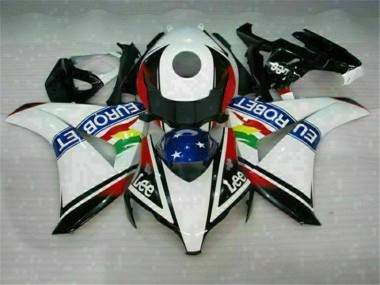 Carene Honda CBR 1000 RR 08-11 - Bianco Blu Rosso Eurobet Lee