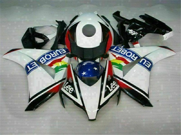Carene Honda CBR 1000 RR 08-11 - Bianco Blu Rosso Eurobet Lee Carene Honda CBR 1000 RR 08-11 - Bianco Blu Rosso Eurobet Lee
