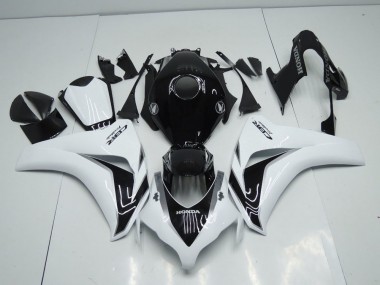 Carene Honda CBR 1000 RR 08-11 - Bianco & Nero Grigio