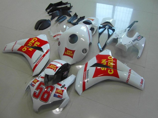 Carene Honda CBR 1000 RR 08-11 - Bianco San Carlo