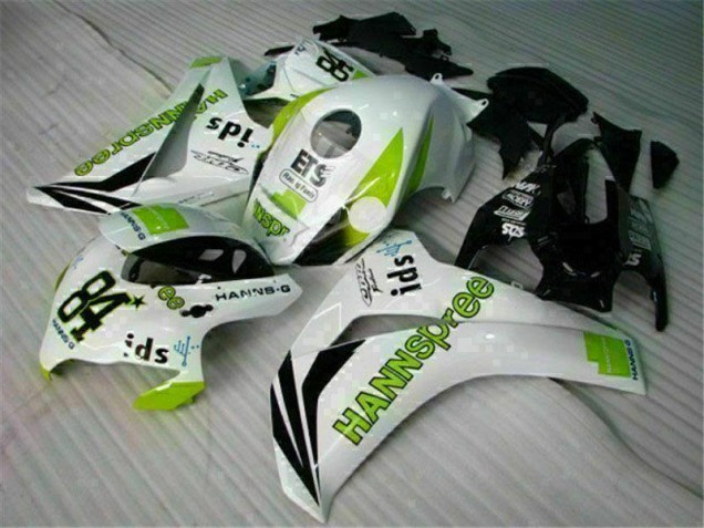 Carene Honda CBR 1000 RR 08-11 - Bianco Verde Hannspree 84 Carene Honda CBR 1000 RR 08-11 - Bianco Verde Hannspree 84