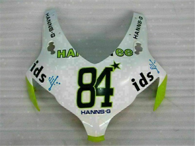 Carene Honda CBR 1000 RR 08-11 - Bianco Verde Hannspree 84 Carene Honda CBR 1000 RR 08-11 - Bianco Verde Hannspree 84