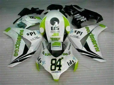 Carene Honda CBR 1000 RR 08-11 - Bianco Verde Hannspree 84