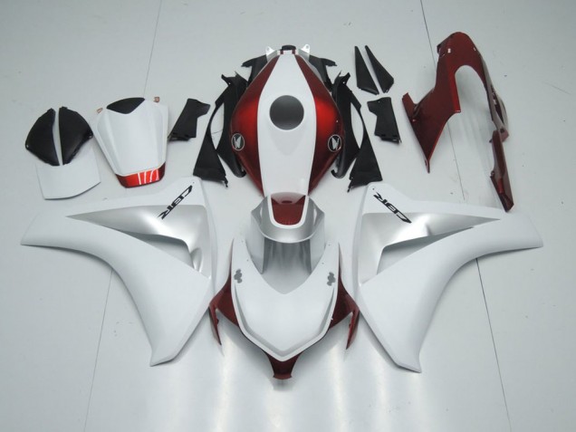 Carene Honda CBR 1000 RR 08-11 - Caramella Rosso Bianco & Argento Carene Honda CBR 1000 RR 08-11 - Caramella Rosso Bianco & Argento