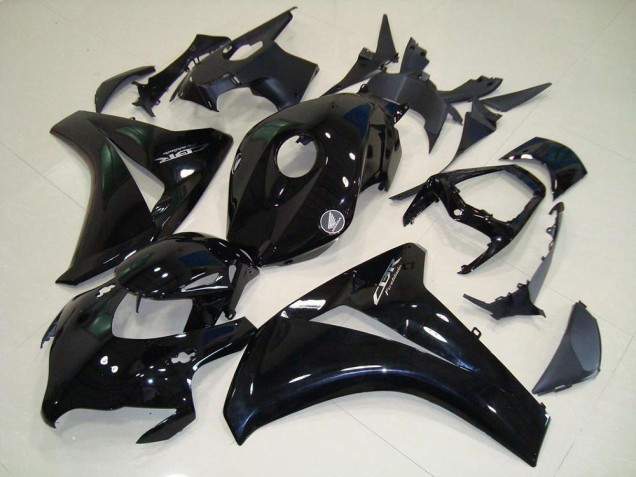 Carene Honda CBR 1000 RR 08-11 - Lucido Nero Chrome Decalcomanie