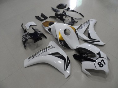 Carene Honda CBR 1000 RR 08-11 - Nero & Bianco & Oro