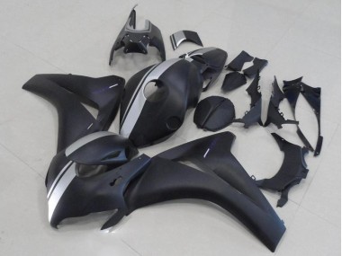 Carene Honda CBR 1000 RR 08-11 - Nero Opaco & Argento