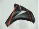 Carene Honda CBR 1000 RR 08-11 - Nero Opaco Rosso