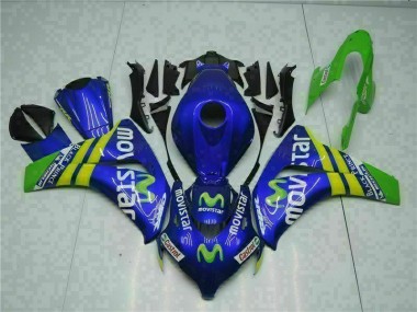 Carene Honda CBR 1000 RR 08-11 - Verde Blu