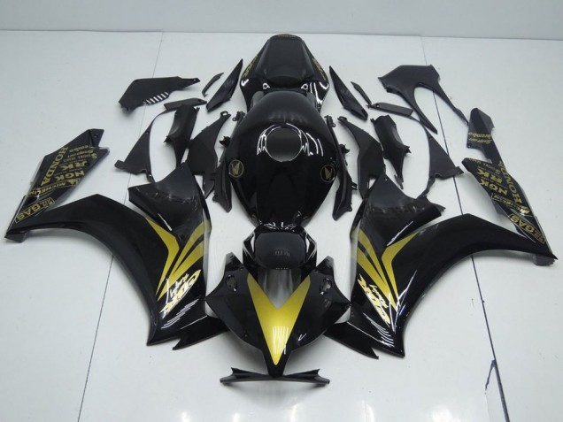Carene Honda CBR 1000 RR 12-16 - Lucido Nero & Oro Carene Honda CBR 1000 RR 12-16 - Lucido Nero & Oro