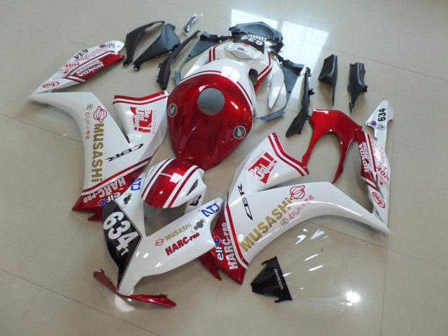 Carene Honda CBR 1000 RR 12-16 - Rosso Musashi Carene Honda CBR 1000 RR 12-16 - Rosso Musashi
