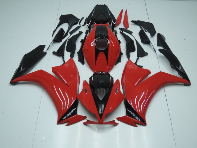 Carene Honda CBR 1000 RR 12-16 - Rosso Nero con Nessuna Decalcomania Carene Honda CBR 1000 RR 12-16 - Rosso Nero con Nessuna Decalcomania