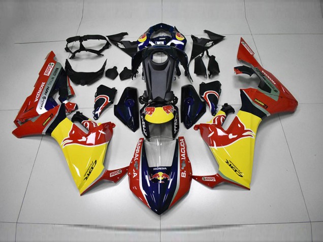 Carene Honda CBR 1000 RR 17-23 - Blu Giallo Rosso Red Bull Carene Honda CBR 1000 RR 17-23 - Blu Giallo Rosso Red Bull