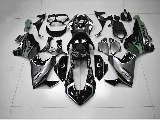 Carene Honda CBR 1000 RR 17-23 - Nero Argento HRC Carene Honda CBR 1000 RR 17-23 - Nero Argento HRC