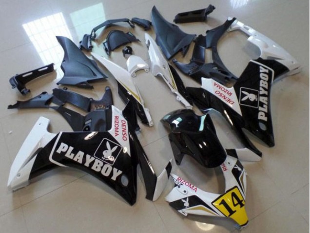 Carene Honda CBR 500 RR 13-15 - Nero Playboy 14 Carene Honda CBR 500 RR 13-15 - Nero Playboy 14