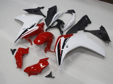 Carene Honda CBR 600 F 11-13 - Rosso Bianco Nero