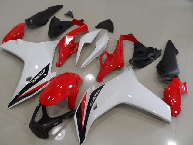 Carene Honda CBR 600 F 11-13 - Rosso Nero Bianco Carene Honda CBR 600 F 11-13 - Rosso Nero Bianco
