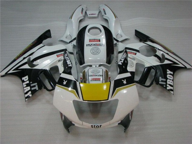 Carene Honda CBR 600 F3 95-98 - Bianco Nero Playboy Carene Honda CBR 600 F3 95-98 - Bianco Nero Playboy