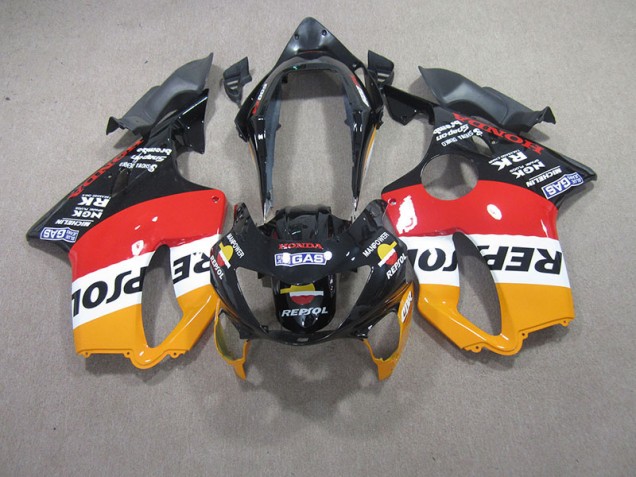 Carene Honda CBR 600 F4 99-00 - Rosso Nero Repsol Carene Honda CBR 600 F4 99-00 - Rosso Nero Repsol