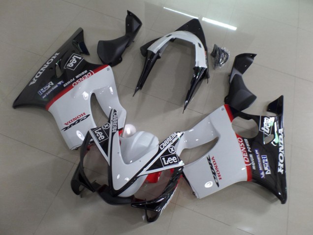 Carene Honda CBR 600 F4i 01-03 - Bianco Nero Carrera Lee Carene Honda CBR 600 F4i 01-03 - Bianco Nero Carrera Lee