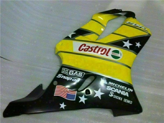 Carene Honda CBR 600 F4i 01-03 - Giallo Nero Castrol Cycle World Carene Honda CBR 600 F4i 01-03 - Giallo Nero Castrol Cycle World