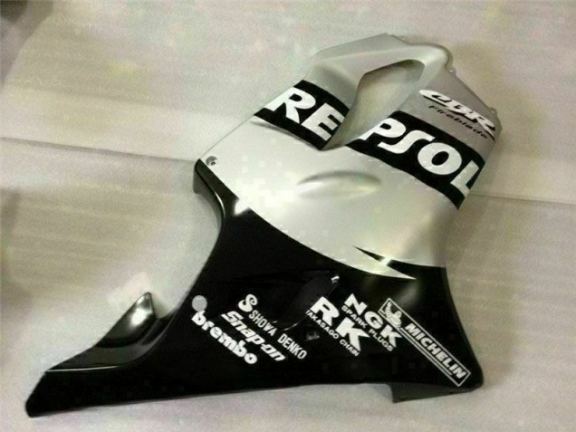 Carene Honda CBR 600 F4i 01-03 - Nero Argento Repsol Carene Honda CBR 600 F4i 01-03 - Nero Argento Repsol