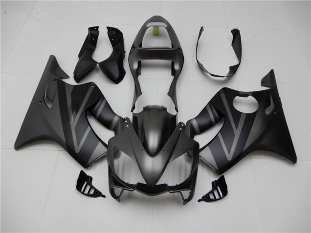 Carene Honda CBR 600 F4i 01-03 - Nero Opaco Grigio Carene Honda CBR 600 F4i 01-03 - Nero Opaco Grigio