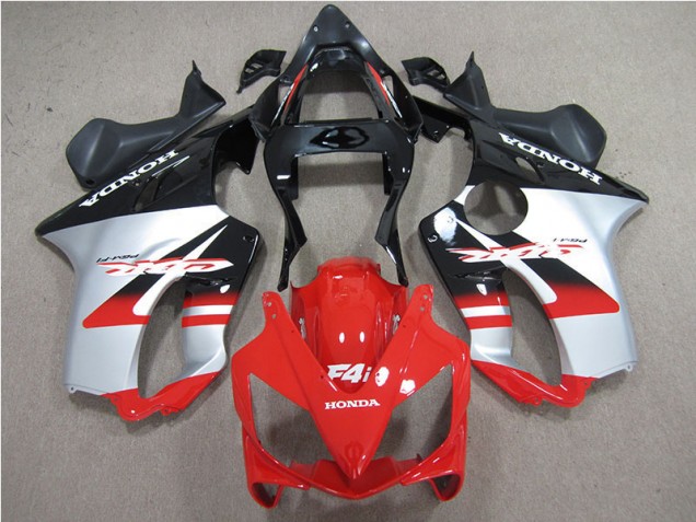Carene Honda CBR 600 F4i 01-03 - Rosso Bianco Nero Carene Honda CBR 600 F4i 01-03 - Rosso Bianco Nero