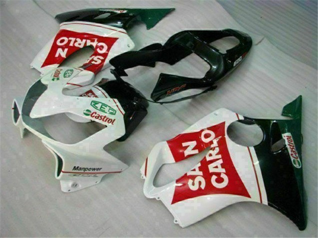Carene Honda CBR 600 F4i 01-03 - Rosso Bianco Nero San Carlo Carene Honda CBR 600 F4i 01-03 - Rosso Bianco Nero San Carlo