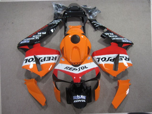 Carene Honda CBR 600 RR 03-04 - Arancia Nero Repsol Carene Honda CBR 600 RR 03-04 - Arancia Nero Repsol