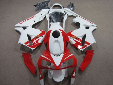 Carene Honda CBR 600 RR 03-04 - Bianco Rosso