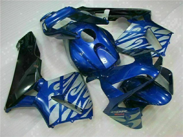 Carene Honda CBR 600 RR 03-04 - Blu con Argento Fiamma Carene Honda CBR 600 RR 03-04 - Blu con Argento Fiamma
