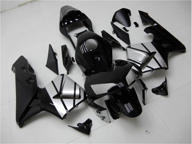 Carene Honda CBR 600 RR 03-04 - Nero Argento Carene Honda CBR 600 RR 03-04 - Nero Argento