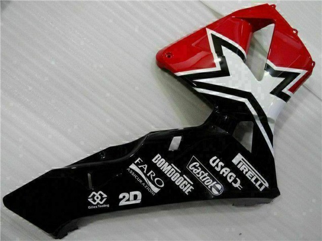 Carene Honda CBR 600 RR 03-04 - Nero Bianco 11 Carene Honda CBR 600 RR 03-04 - Nero Bianco 11