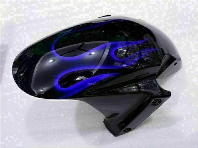 Carene Honda CBR 600 RR 03-04 - Nero con Blu Fiamma Carene Honda CBR 600 RR 03-04 - Nero con Blu Fiamma